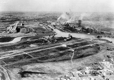Ford and Tesla Parallels -River Rouge Complex Under Construction in 1918
