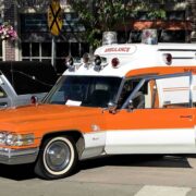 1974 Cadillac Miller Meteor ambulance