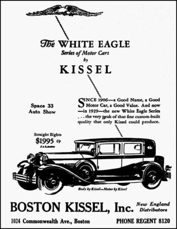 1929 Kissel advertisement