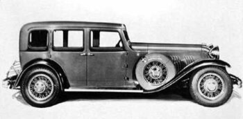 1930 Gardner front wheel drive sedan