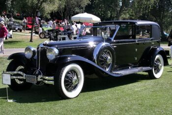 Cord L29 Town Car by Murphy - note the running boards, unneeded on the Ruxton