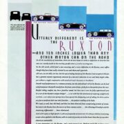 HOW THREE FAILING CAR COMPANIES KILLED THE RUXTON – PART TWO
