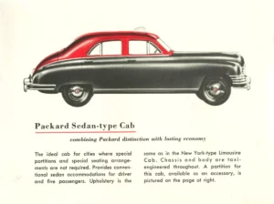 Packard taxicab