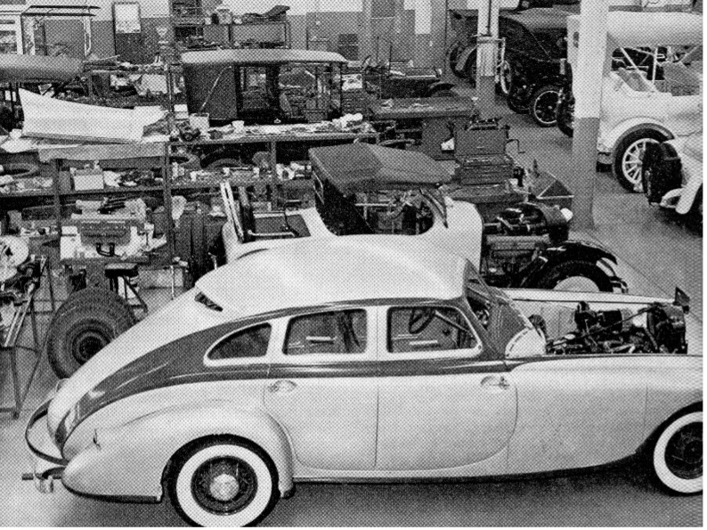 Harrah's restoration shop